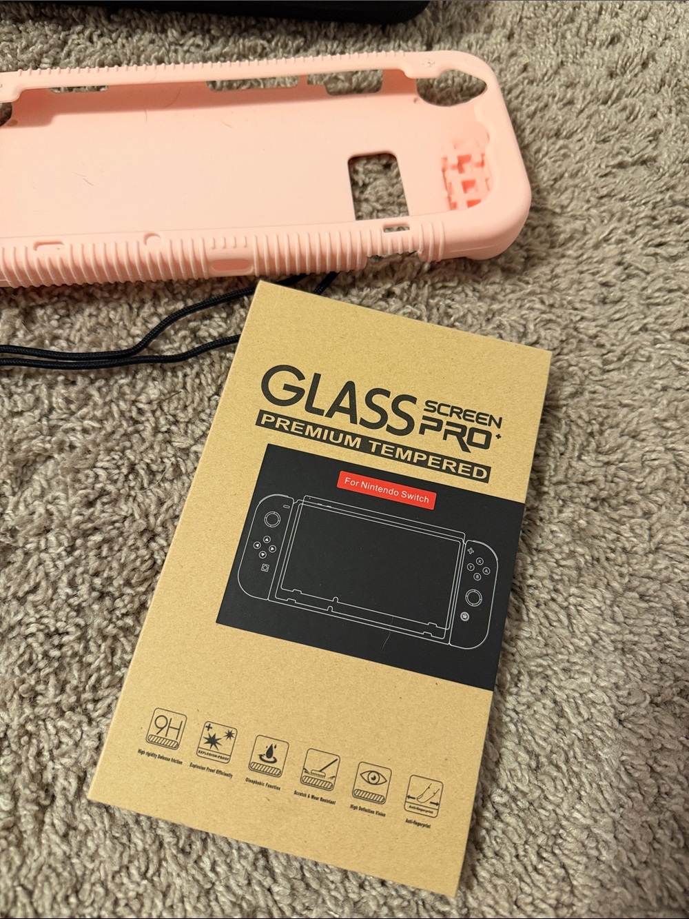 LIKE NEW Nintendo Switch with Neon Blue & Neon Red Joy‑Con and Accessories - Picture 8 of 9